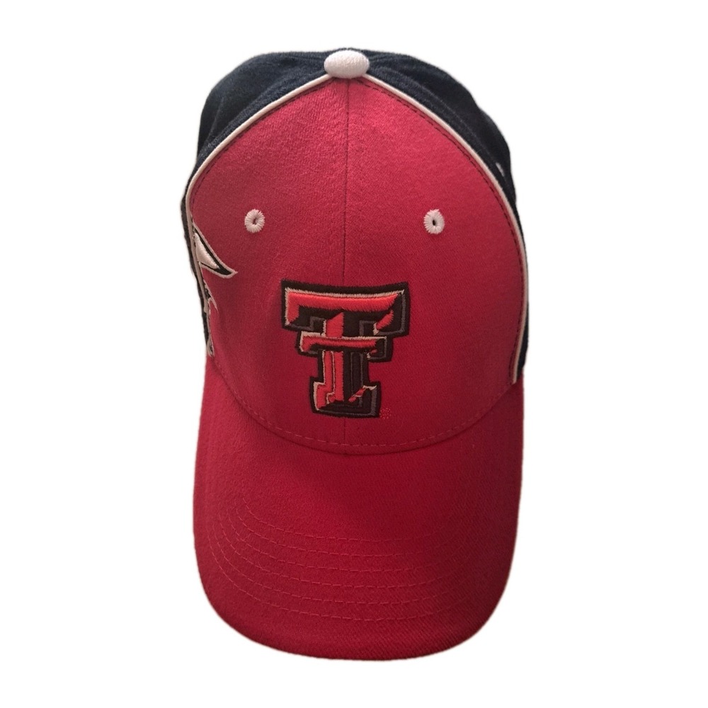 Top of the World Texas Tech Red Raider Fitted Medium Large College Lubbock Texas